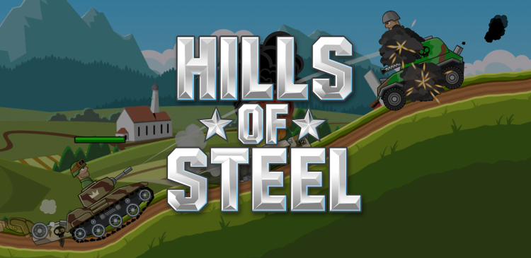 Hills of Steel — танковые сражения в стиле Hill Climb Racing