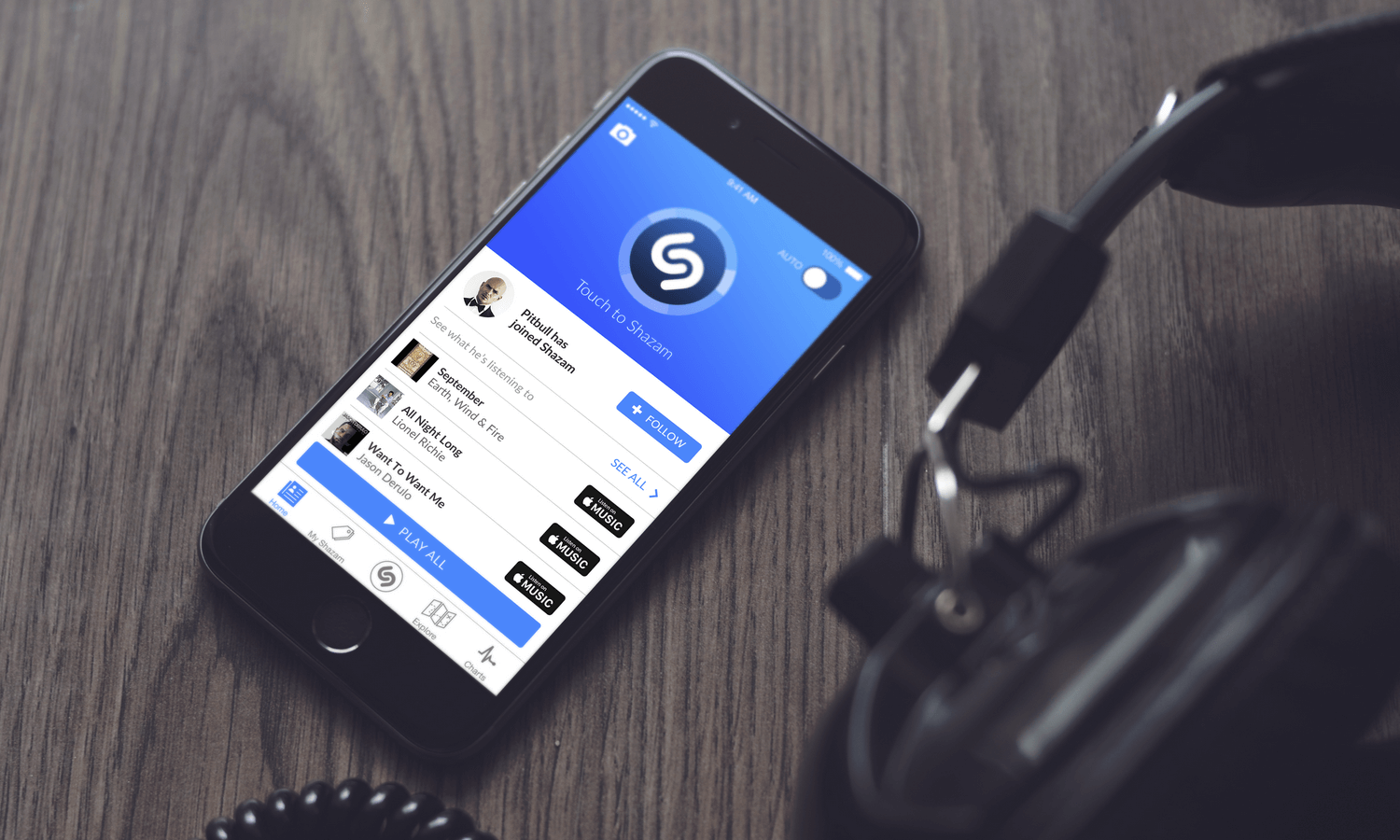 Shazam для iOS получил крупное обновление